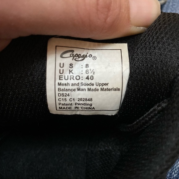 Capezio Womens Lace Up Rock It DS24 Low Top Dance Sneakers Black Size 8 - Picture 8 of 11